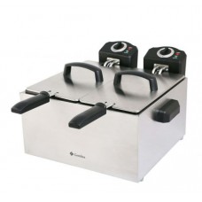 Фритюрница Gemlux GL-DF44M1, серебристый, черный