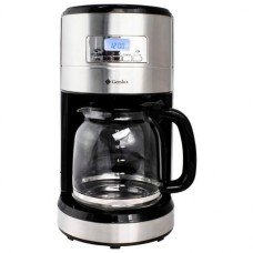 Кофеварка Gemlux GL-DCM-3 серебристый/черный