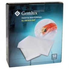 Пакеты для хранения продуктов Gemlux GL-VB1623-50P, 23 см х 16 см, 50 шт, белый